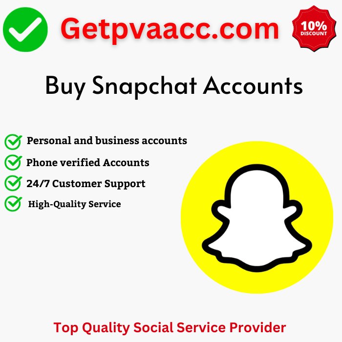 Buy Snapchat accounts-100% authorized, Safe & Cheap