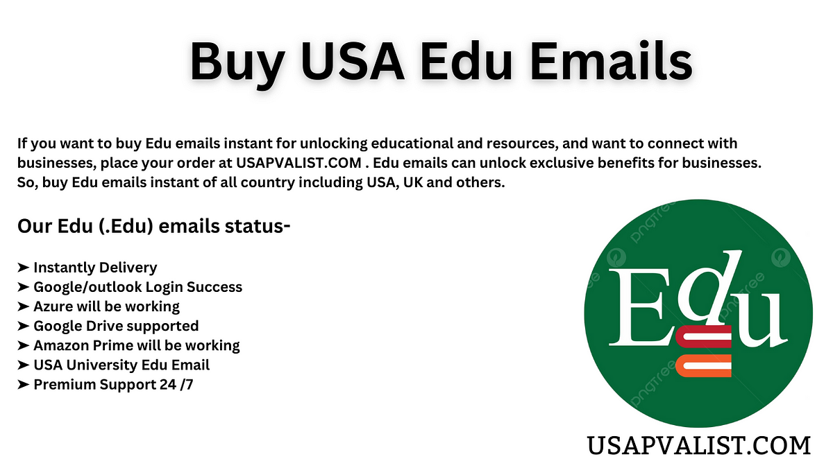 Top King Website buy Edu Emails with Unlimited Google Drive Space | by Buy Edu Emails | Aug, 2024 | Medium