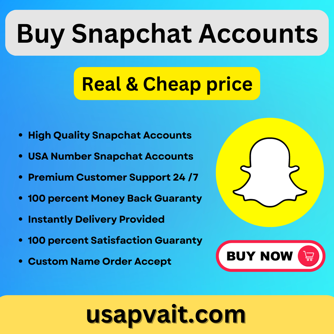 Top 10 Best Sites to buy Snapchat Accounts -(Real & Cheap price) in USA | by Amdadul Hoque | Aug, 2024 | Medium