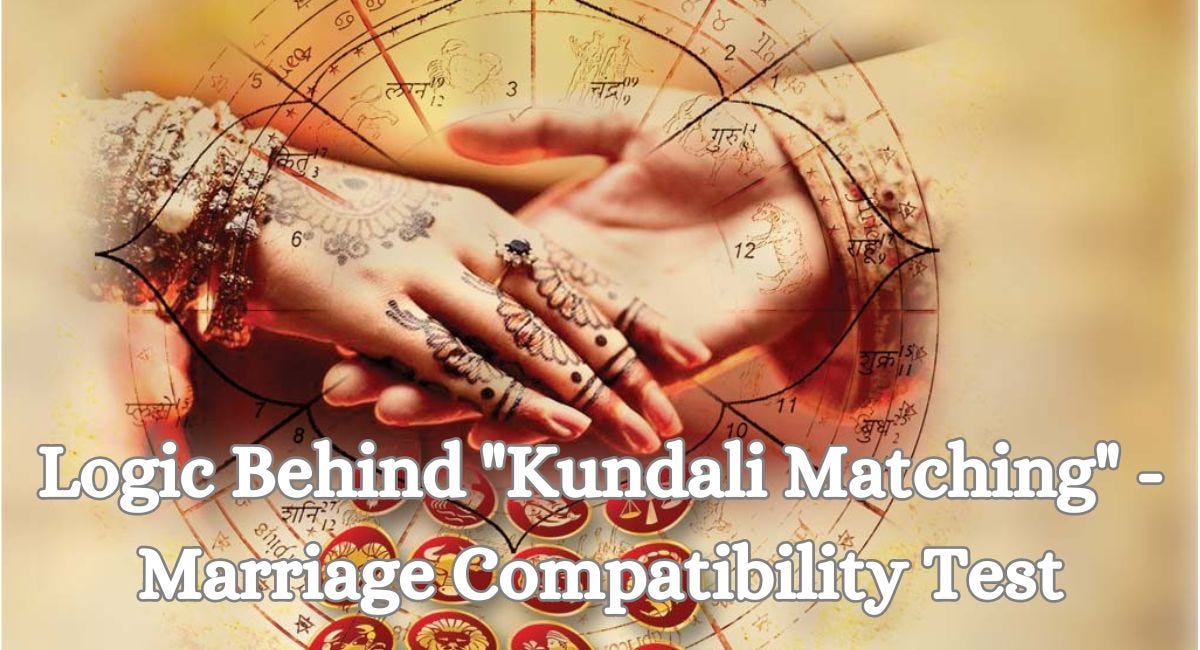 Logic Behind “Kundali Matching” — Marriage Compatibility Test | by Indian Astrology | Sep, 2024 | Medium