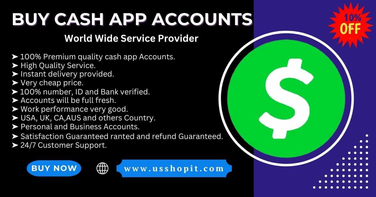 Buy Verified CashApp Accounts – 100% Secure & Trusted Best Site from usshopit. com