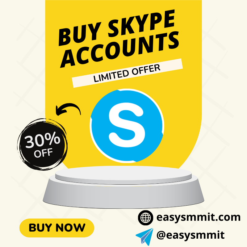 Buy Skype Accounts - Best Skype Accounts Real Service 2025