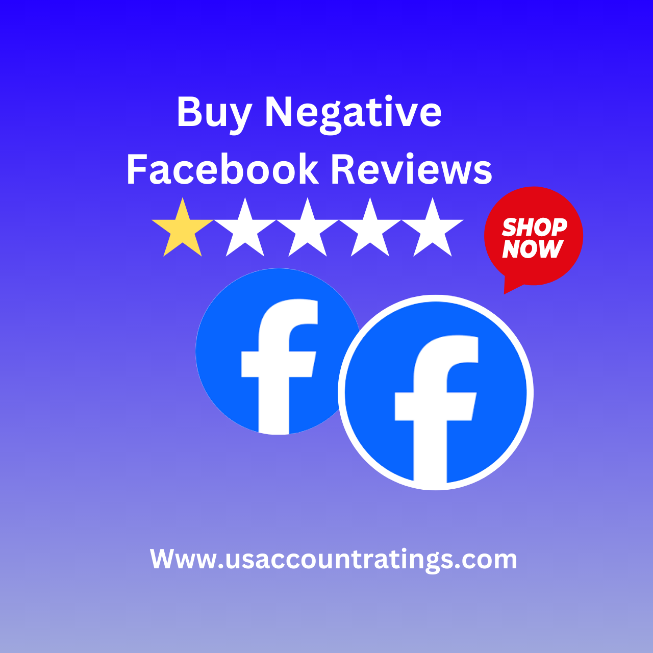 Buy Negative Facebook Reviews - Usa Account Ratings Reviews