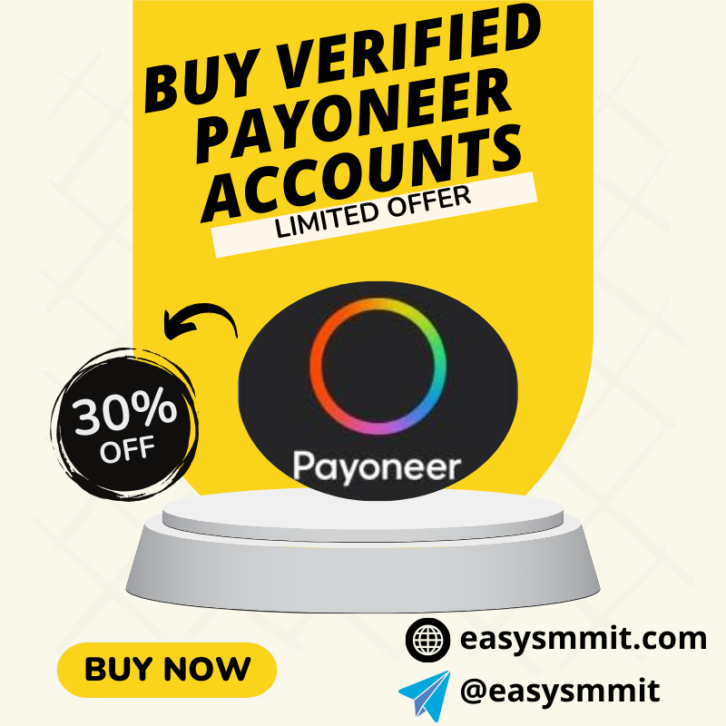 Buy Verified Payoneer Accounts - Processing Platform for 25