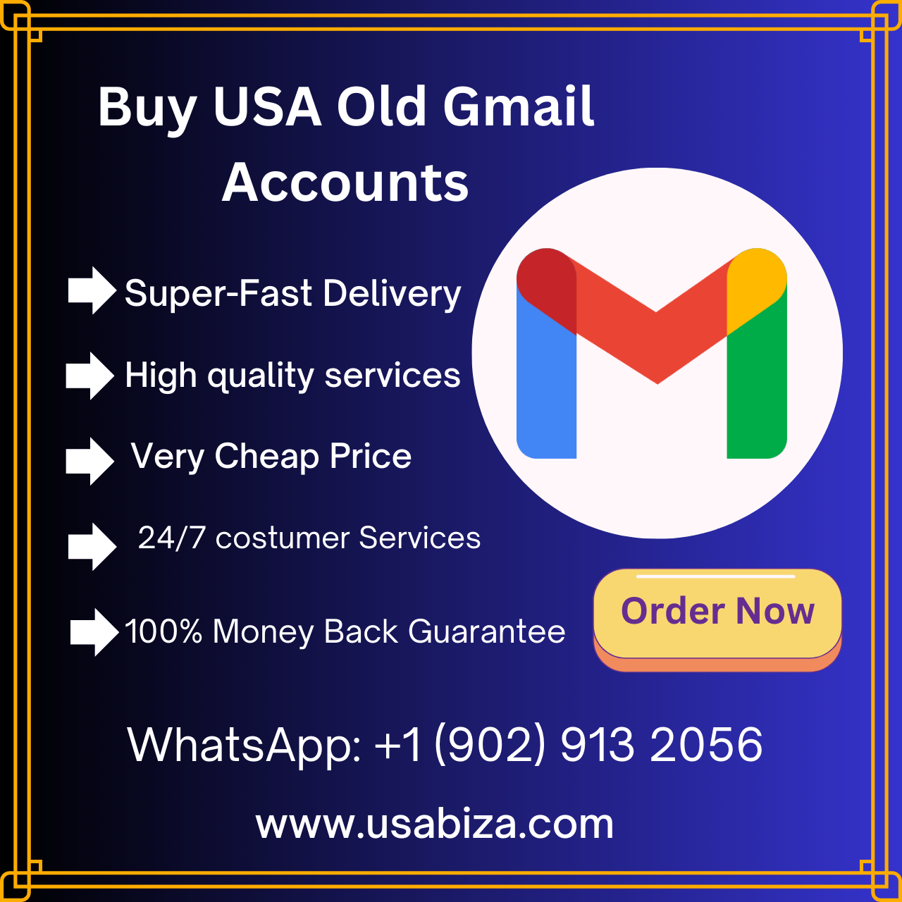 Buy USA Old Gmail Accounts -