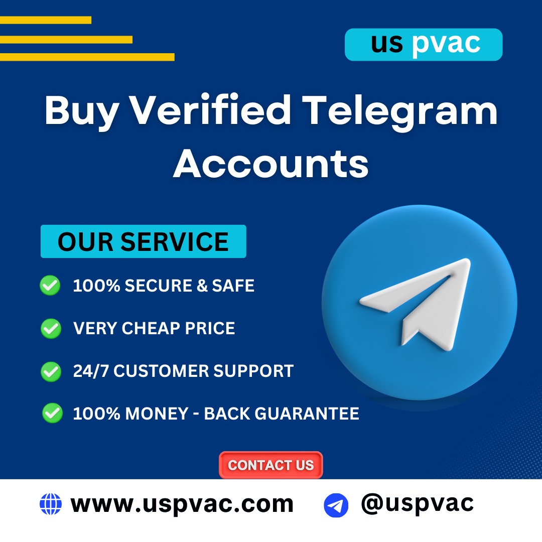 Buy Telegram Accounts - 100% Real & Active USA Number