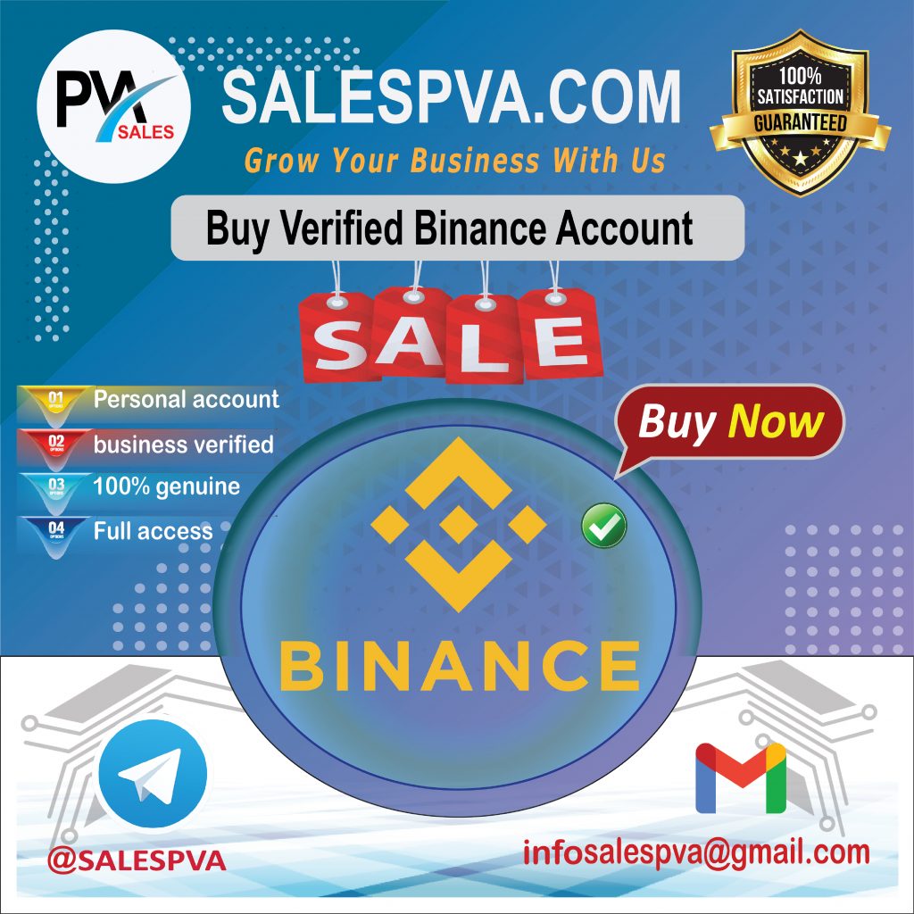 Buy Verified Binance Account - kyc fully verified