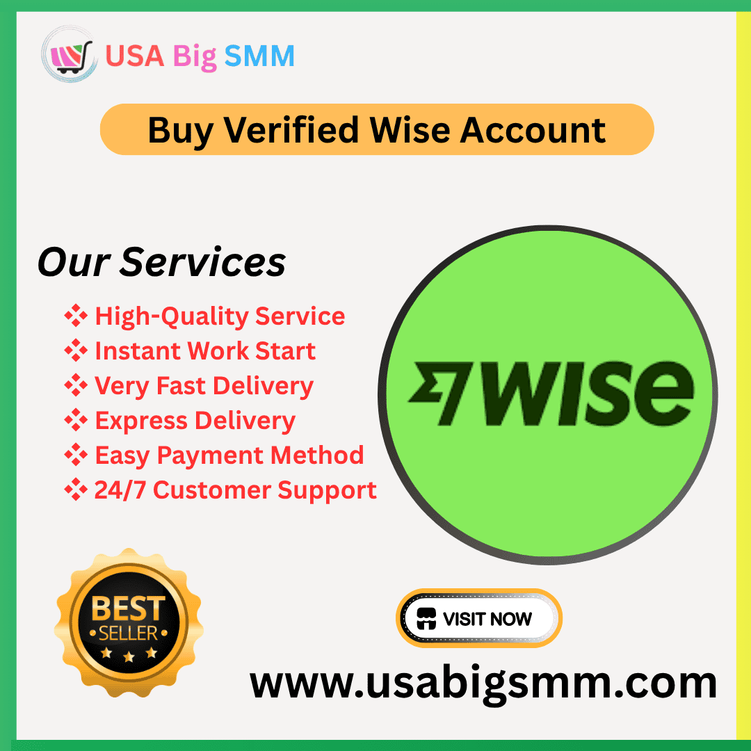 Buy Verified Wise Account - USA, UK, CAN other countries Account provided