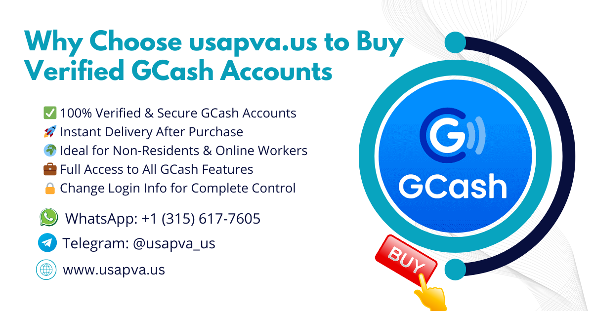 Buy Verified GCash Accounts – 100% Trusted & Fast Access