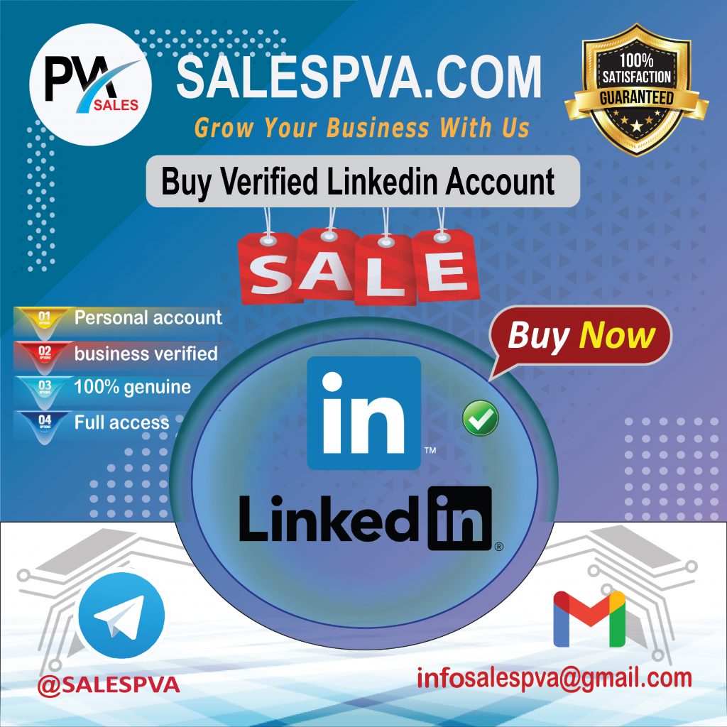 Buy LinkedIn Account - unverified & Verified Account