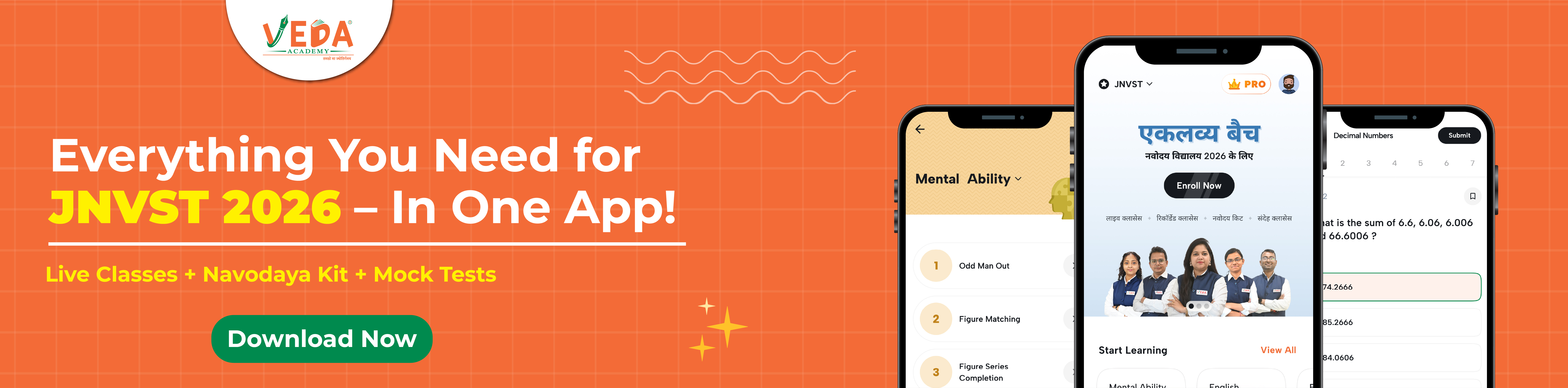 Navodaya Vidyalaya Mock Test | Free Chapter-wise Practice for JNV Exams