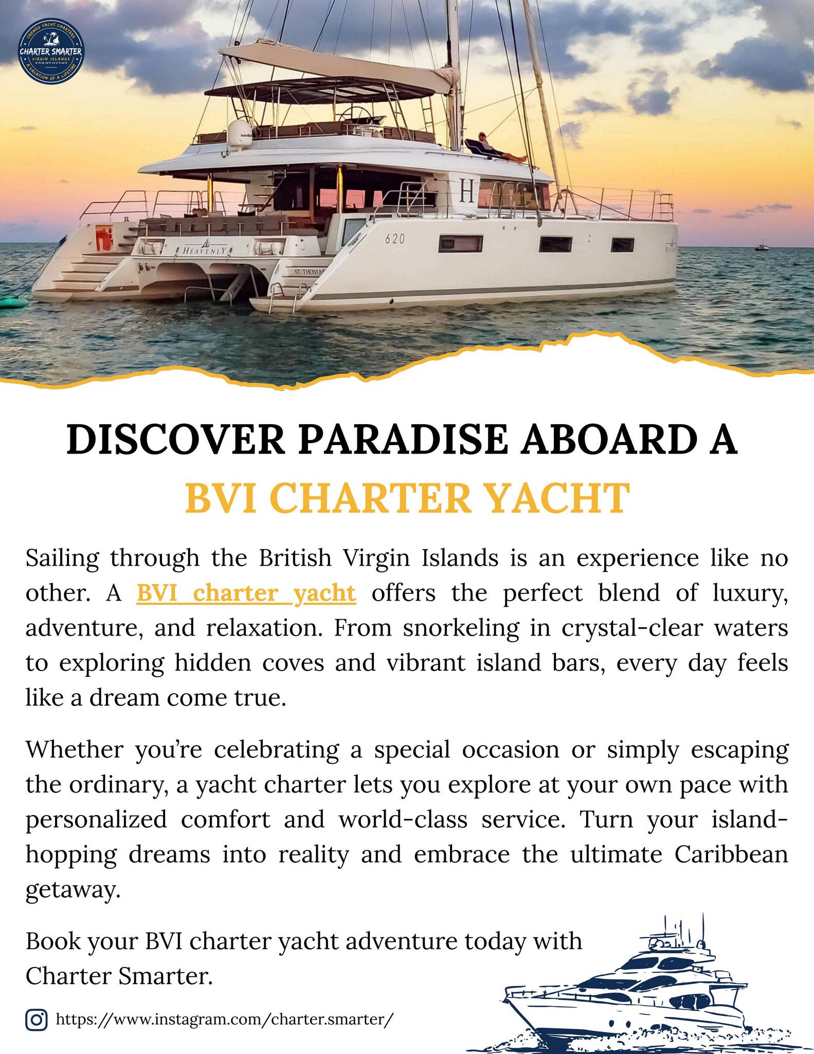 Discover Paradise Aboard a BVI Charter Yacht by Charter Smarter - Issuu