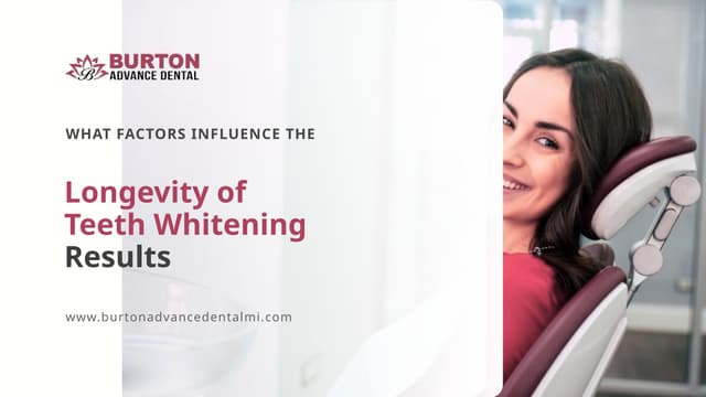 What Factors Influence the Longevity of Teeth Whitening Results | PPTX