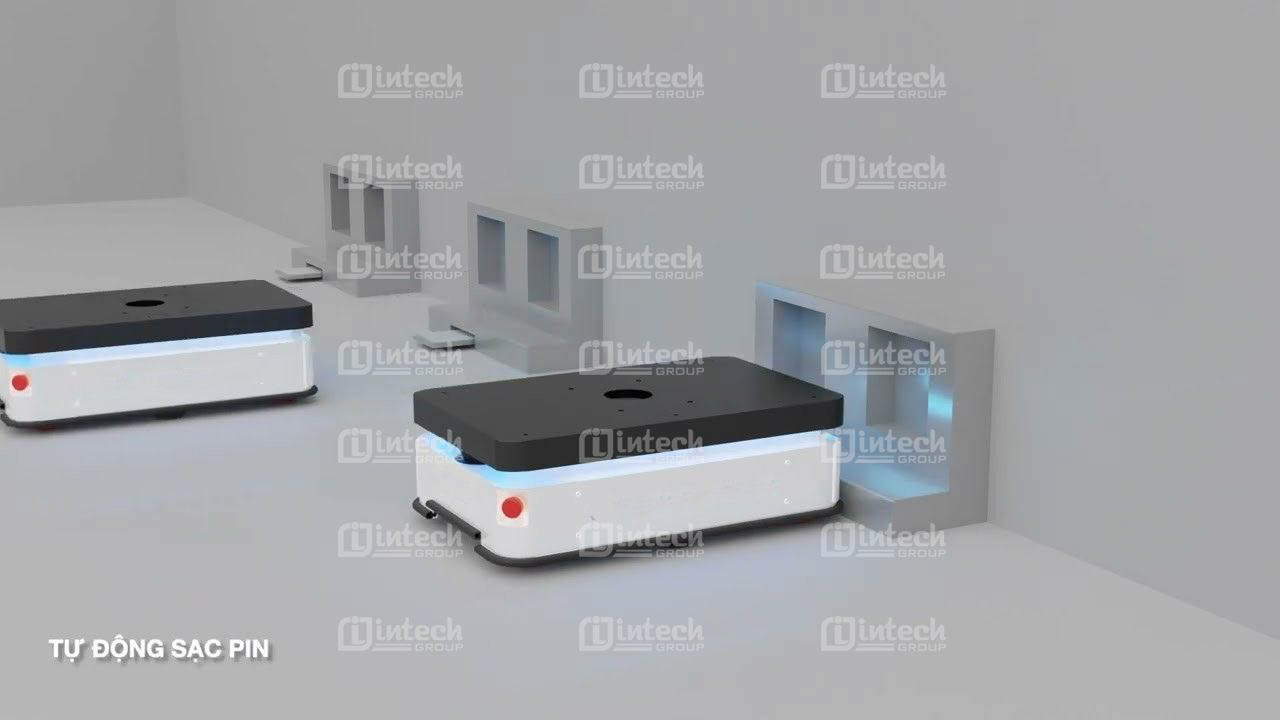 Xe AGV (Autonomous Guided Vehicle) là loại xe tự h..