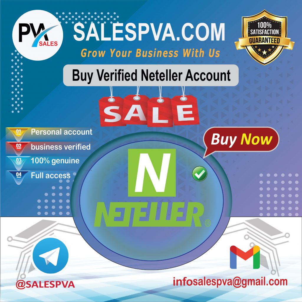 Buy Verified Neteller Account - 100% secure account