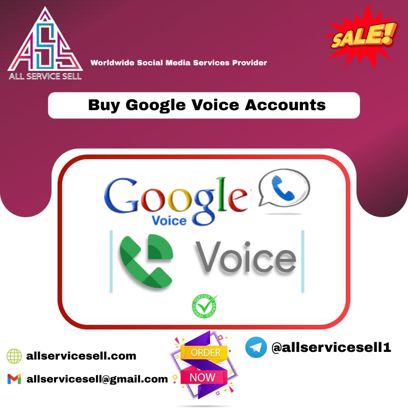 Buy Google Voice accounts - Safe USA verified accounts