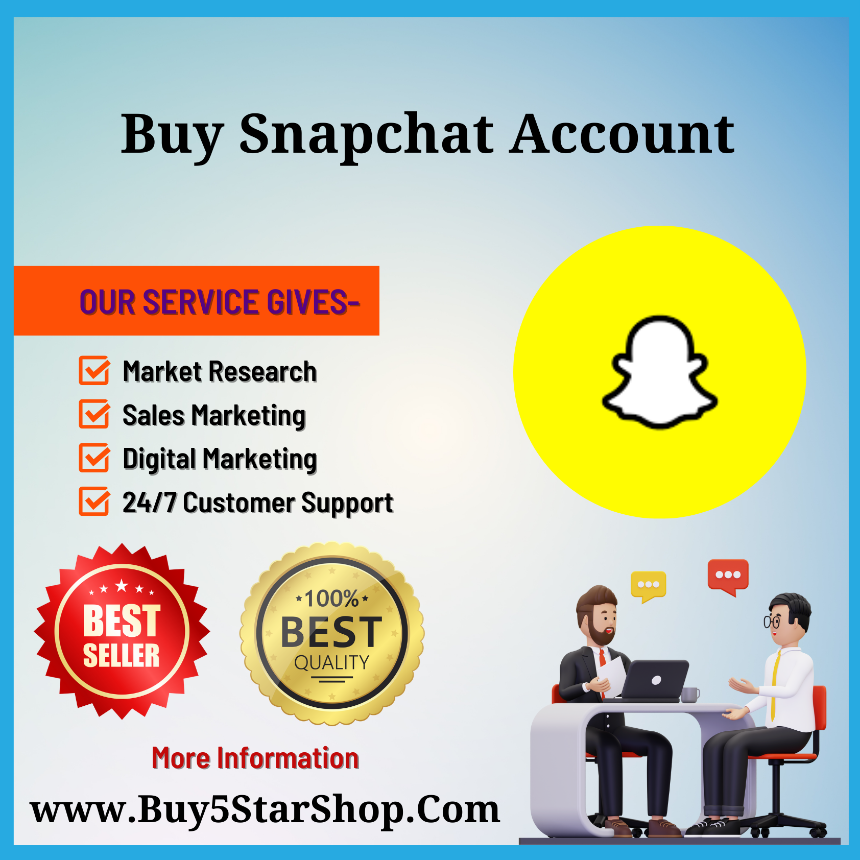 Buy Snapchat Account | Verified, Aged & High Score – Buy5StarShop