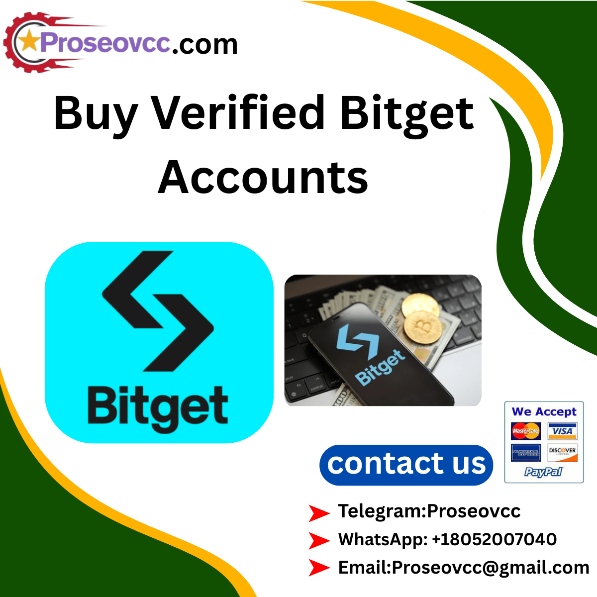 Buy Verified Bitget Accounts - 100% Safe & Secure Account