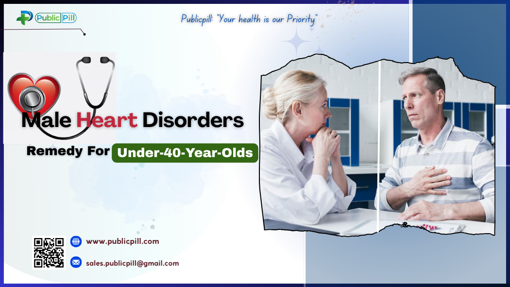 Treatment Of Male Heart Disorders In Under-40-Year-Olds - Publicpill | #1 Trusted, Convenient, and affordable pharmacy,