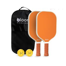 Orange Pickleball Paddle with Forgiving Sweet Spot for Learners