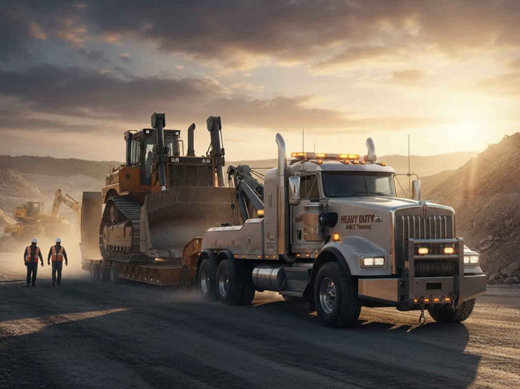 Are Heavy Machinery Towing Services Available 24/7 in Sydney? - ABZ Towing