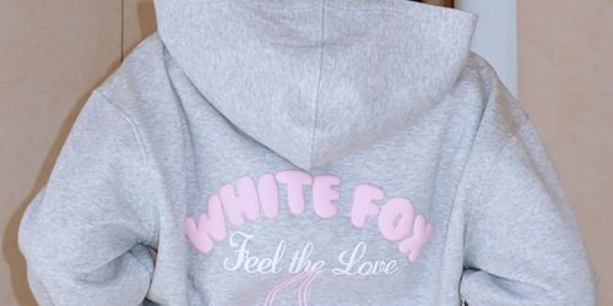 White Fox Hoodie For Teen Fashion