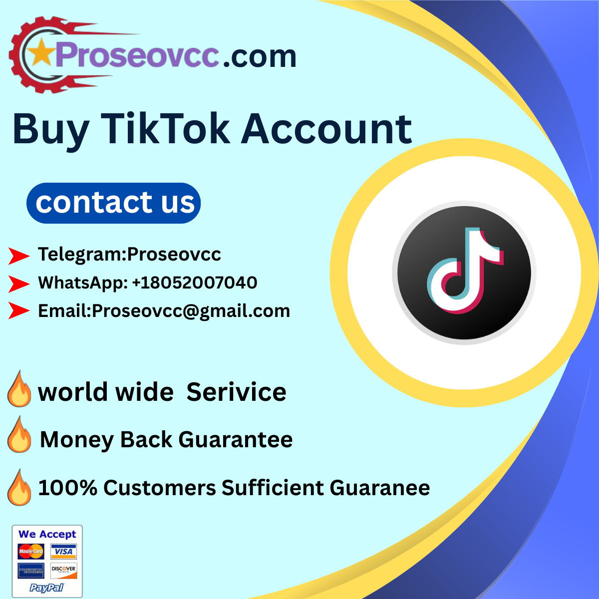 Buy TikTok Account - Verified & Aged TikTok Profiles for Sale