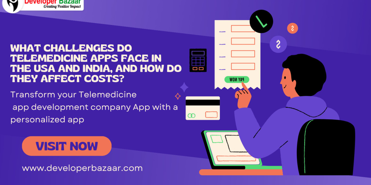 What Challenges Do Telemedicine Apps Face in the USA and India, and How Do They Affect Costs?