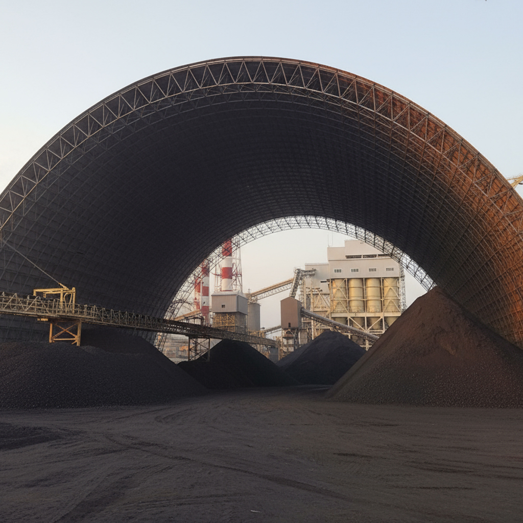 Bulk Storage – Advanced Coal Storage Sheds - Hindustan Alcox ltd.