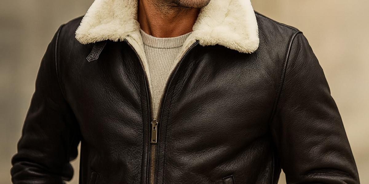 Aviator Leather Jacket Stylish Outfit for Men and Women