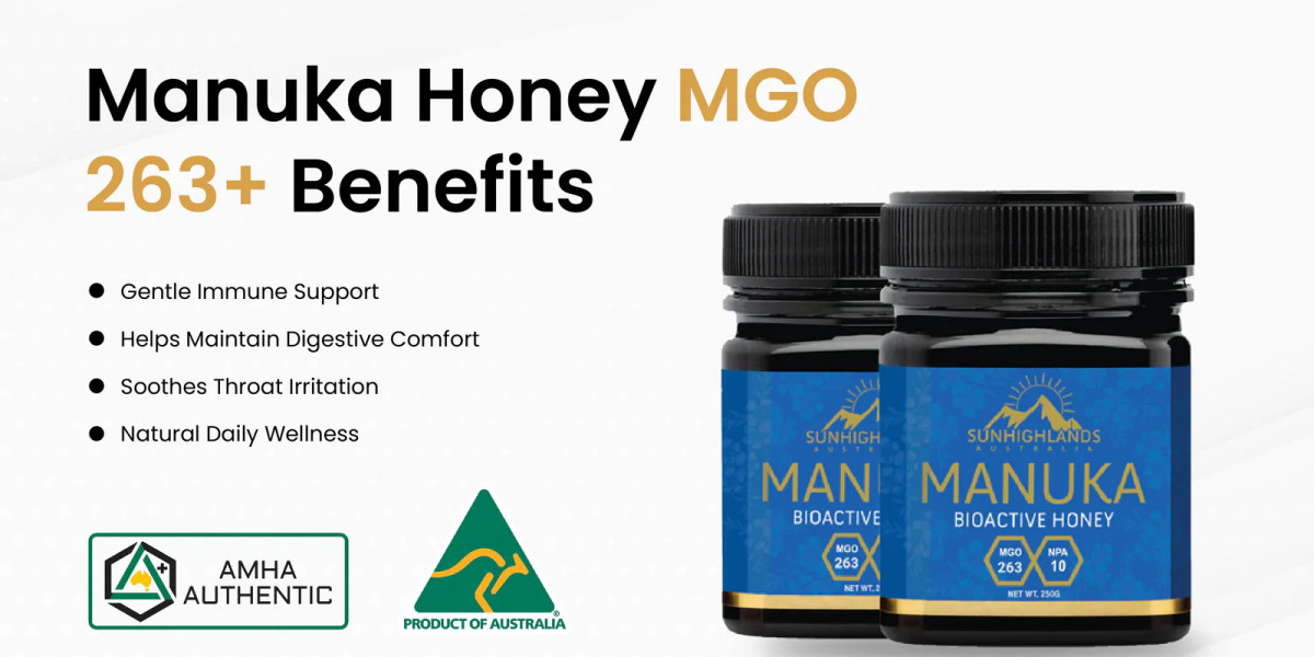 Manuka Honey MGO 263+ – A Gentle Yet Powerful Superfood for Everyday Health