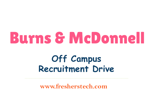 Burns & McDonnell Freshers Careers 2026 Hiring Trainee Automation & Controls Engineer | Apply Now