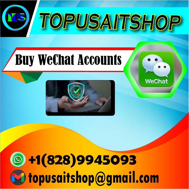 Buy WeChat Accounts - T.USA.IT.SHOP