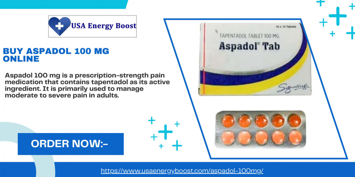 Buy Aspadol 100 mg Online: A Detailed Guide 