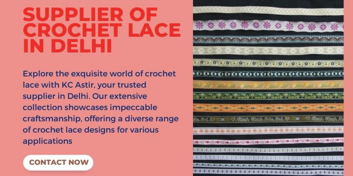 Handcrafted Crochet Lace Supply for Fashion Creators in Delhi