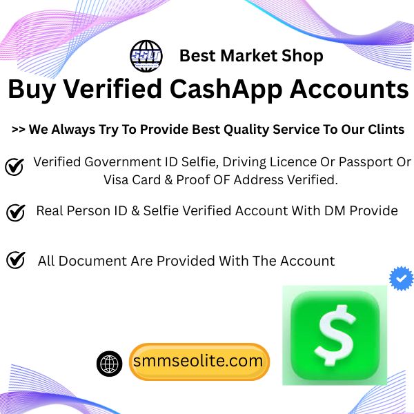 Buy Verified CashApp Accounts-100% Verified & BTC Enable