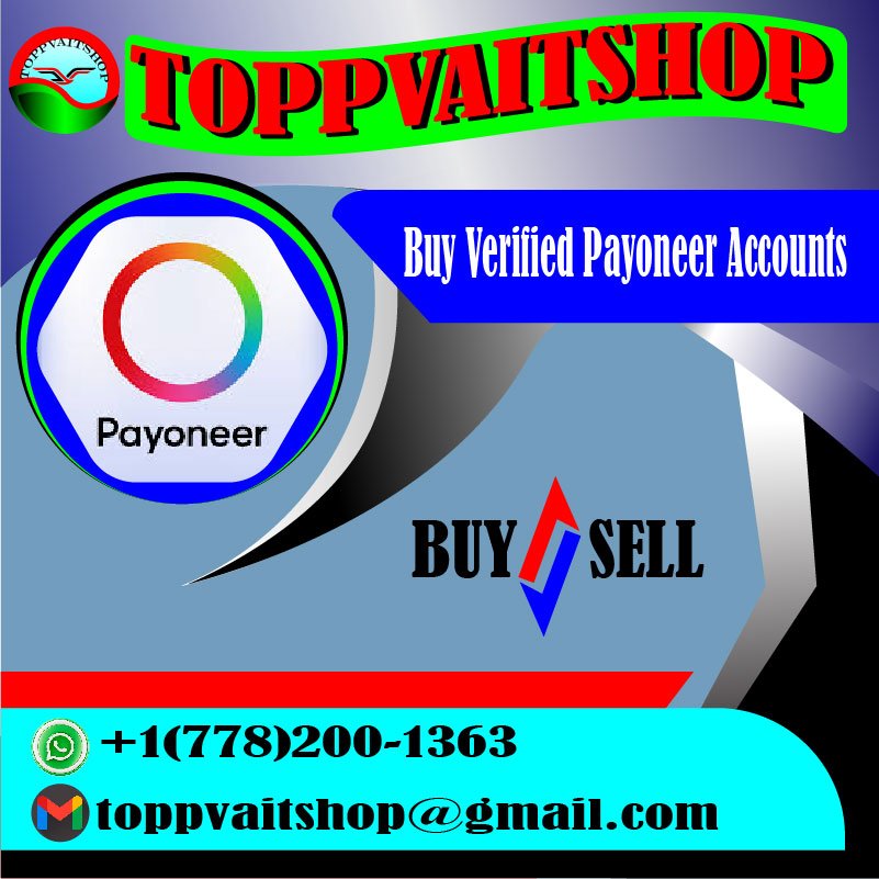 Buy Verified Payoneer Account - T.PVA.IT.SHOP
