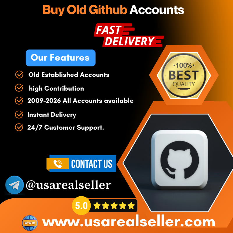 Top 99 website to Get Old GitHub Accounts In The 2026 - USA Real Seller