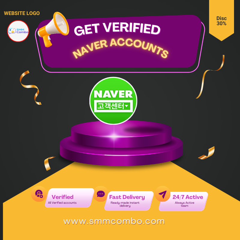 Get Verified Naver Accounts-ID Verified,OLD,Russion accounts