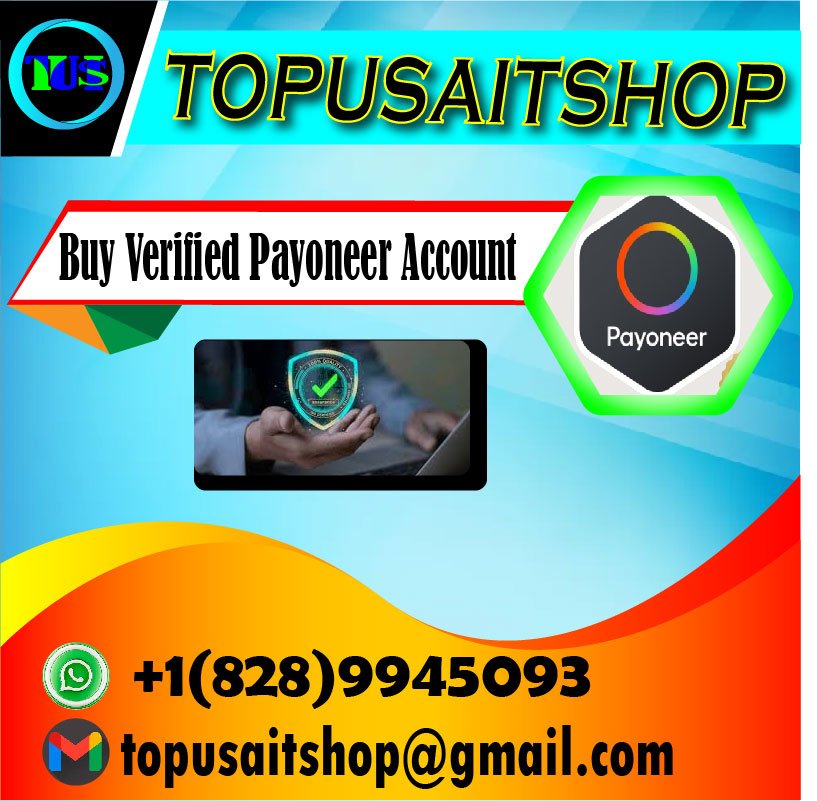 Buy Verified Payoneer Accounts - T.USA.IT.SHOP