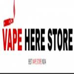 Vape Here Store Profile Picture