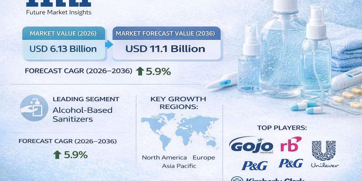 Hand Sanitizer Market to Reach USD 3.80 Billion by 2036