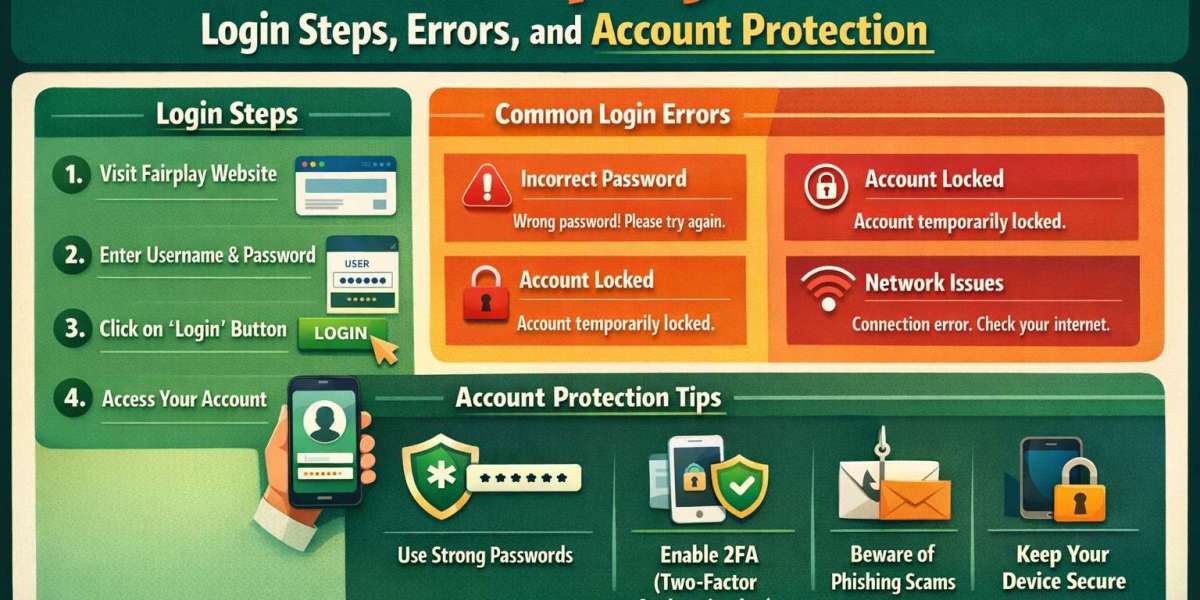Fairplay Login Steps, Errors, and Account Protection