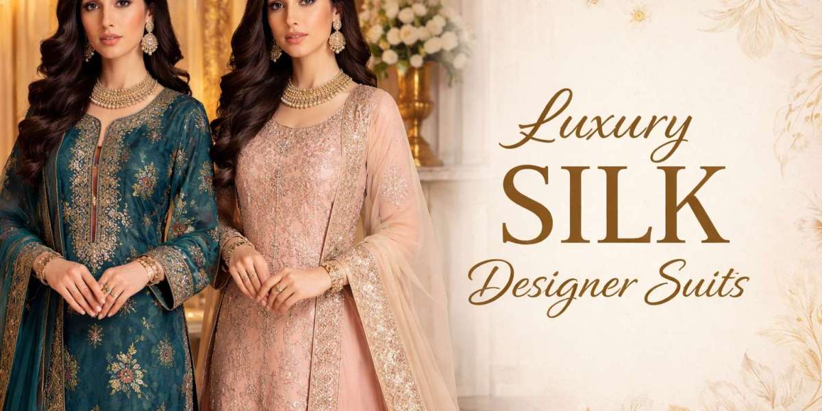 Luxury Silk Designer Suits: Discover Lehenga Set, Chikankari & Anarkali Suit Sets