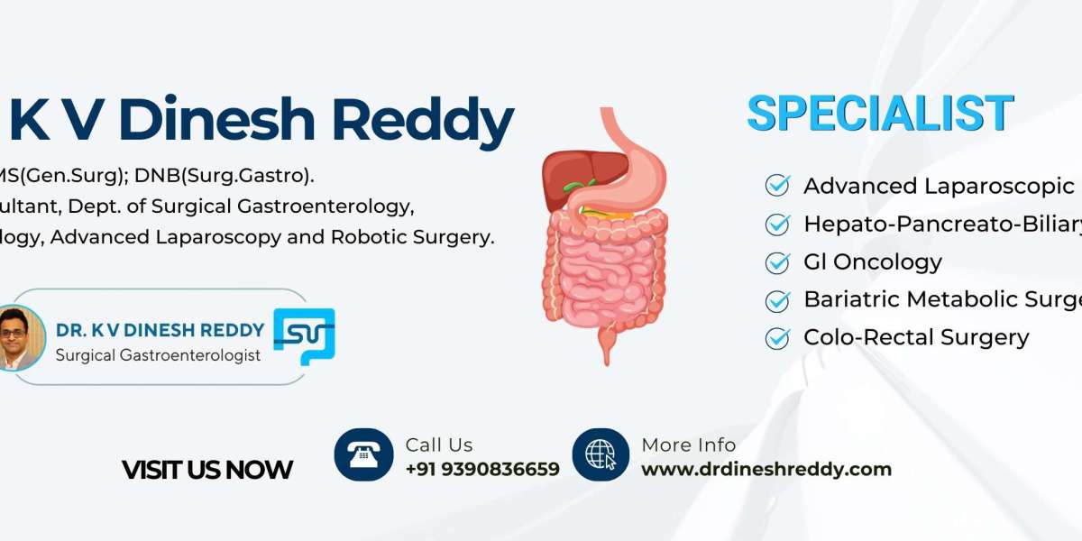 Best Gastroenterologist in Hyderabad | Dr K V Dinesh Reddy