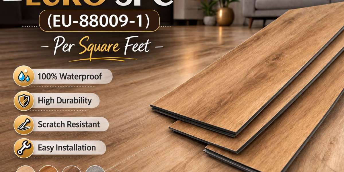 High-Quality SPC Vinyl Planks | Durable and Stylish Euro SPC Flooring