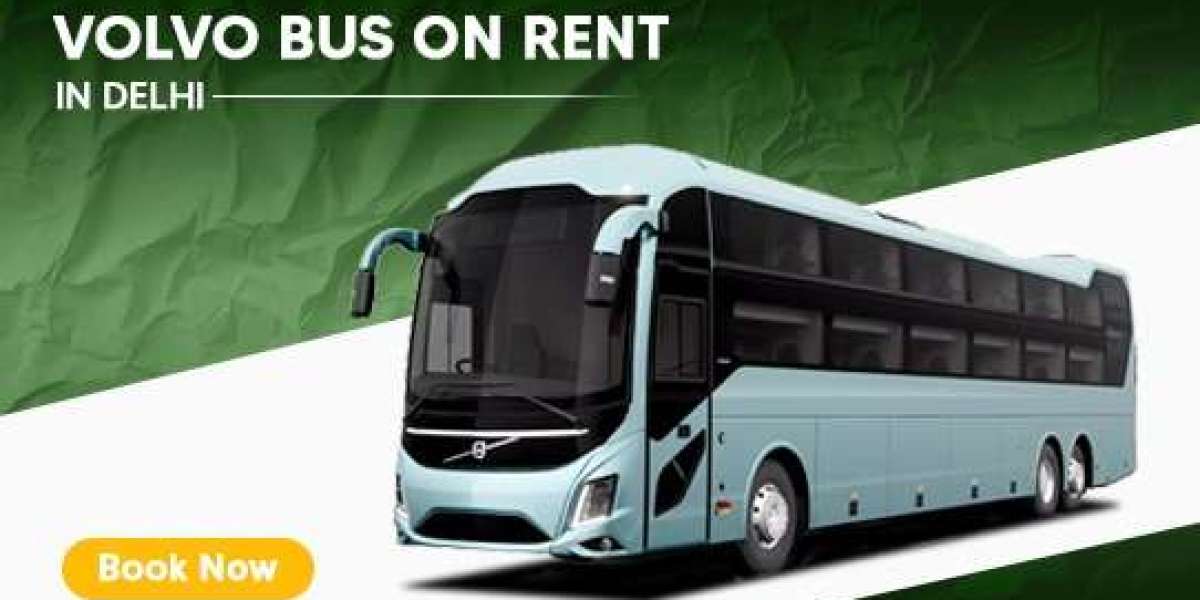 Luxury Volvo Bus on Rent in Delhi for Corporate Travel