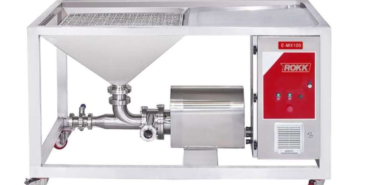 Inline Powder Blender for Fast and Efficient Powder Mixing