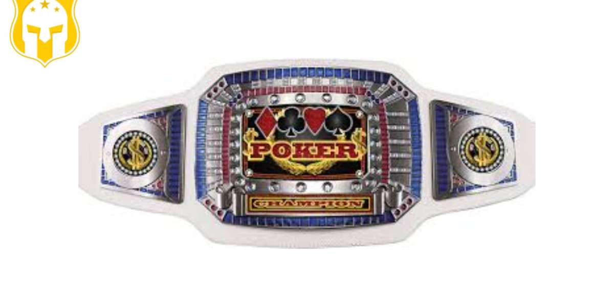 Exclusive Poker Championship Belt – Custom Crafted for Winners