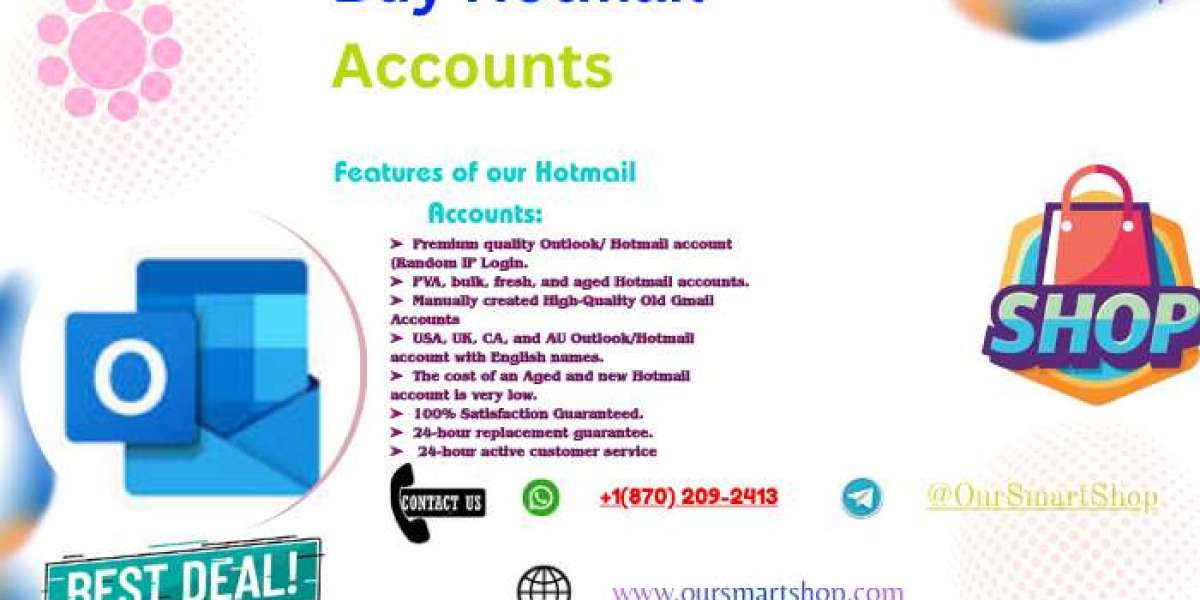 Best Way to Buy Hotmail Accounts In Our Site